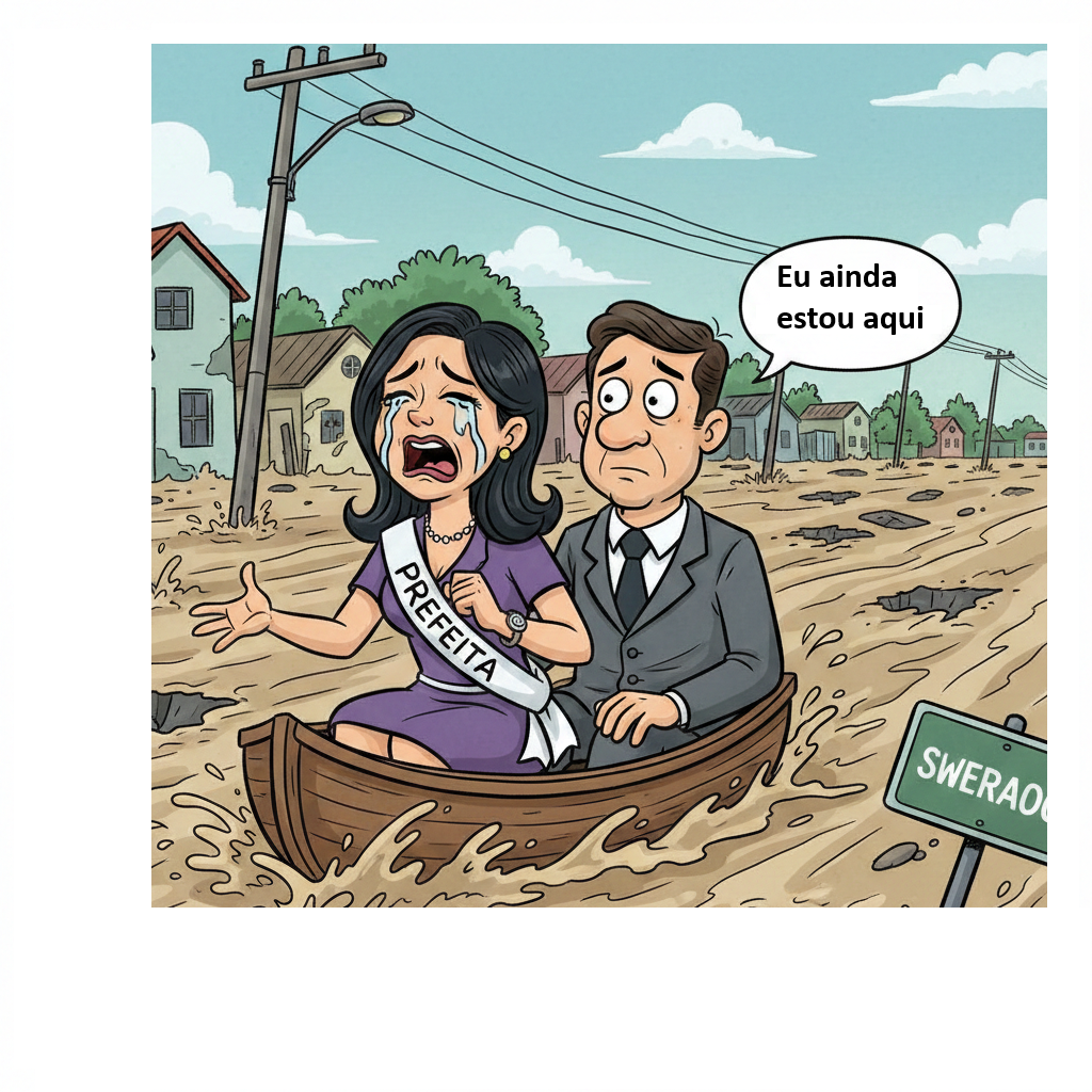 Na temporada de chuva deputados e senadores fogem de Campo Grande