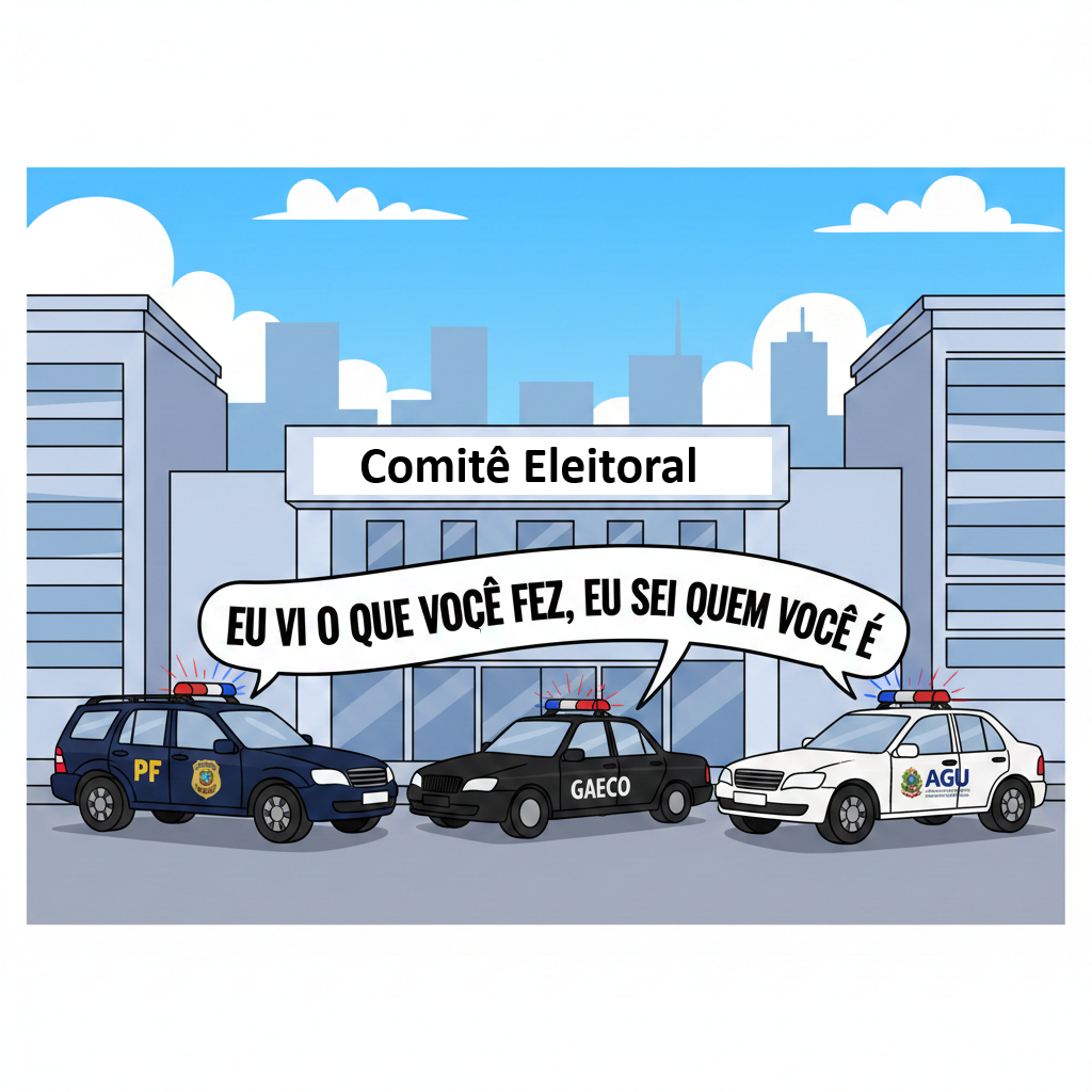 Políticos na mira de operações da PF. Gaeco e AGU