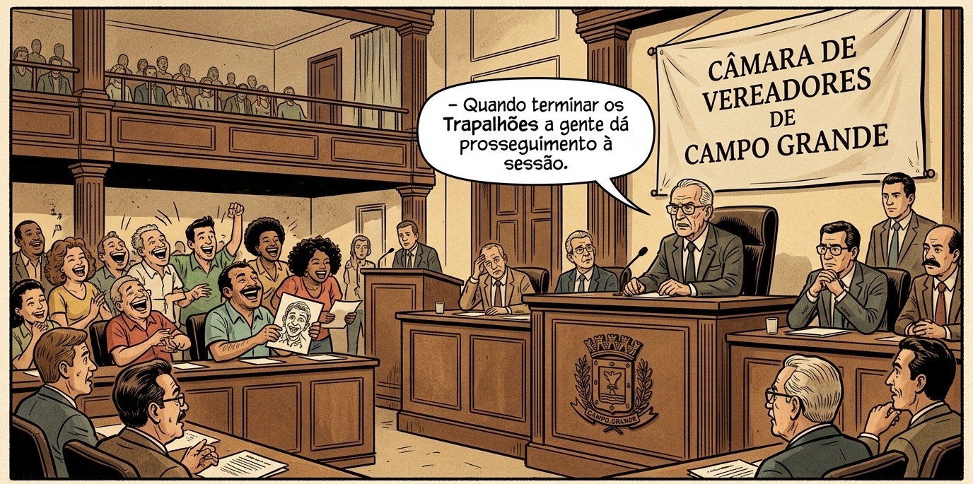Os “trapalhões” na Câmara de Vereadores