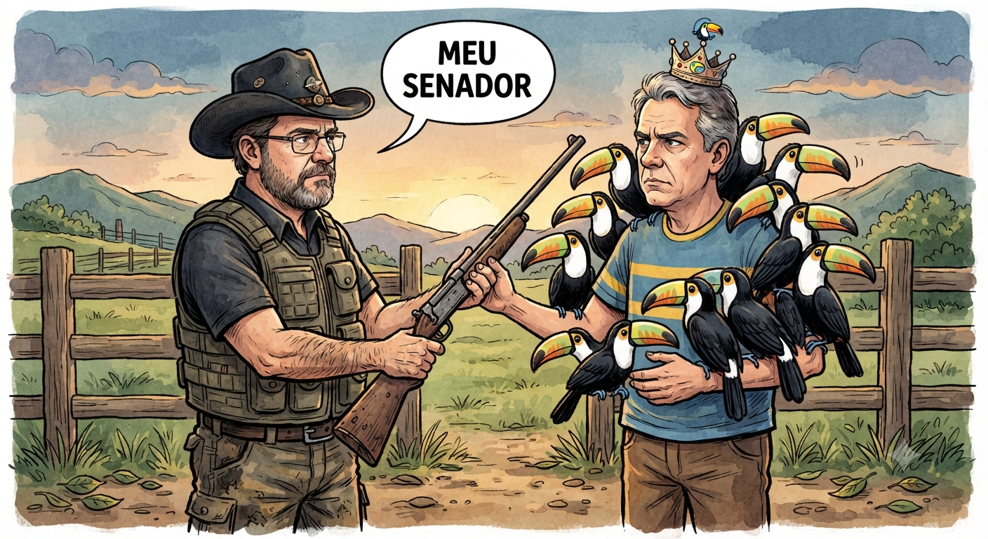 Para a direita só falta Nelsinho Trad desistir