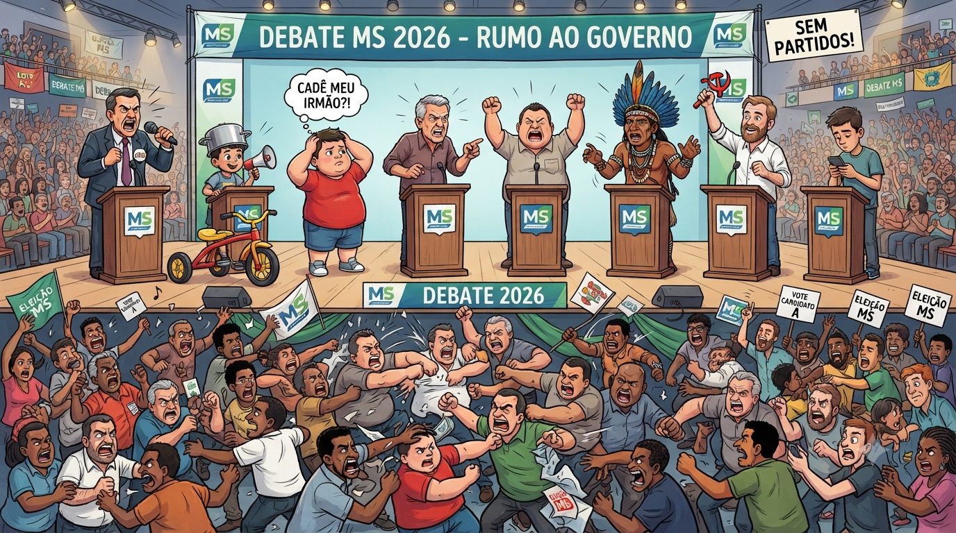 Eduardo Riedel fica exposto nos debates