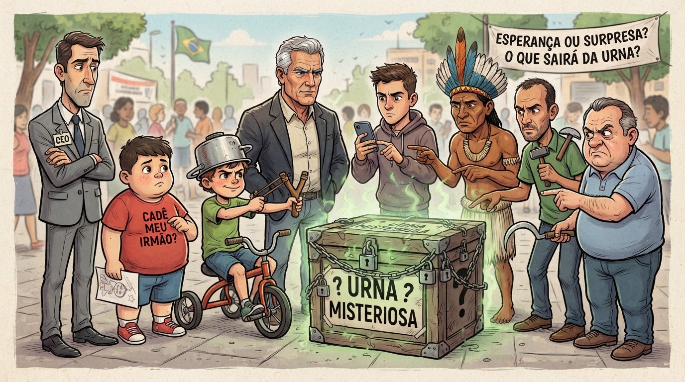 Alguém deve passar vergonha no dia quatro de outubro
