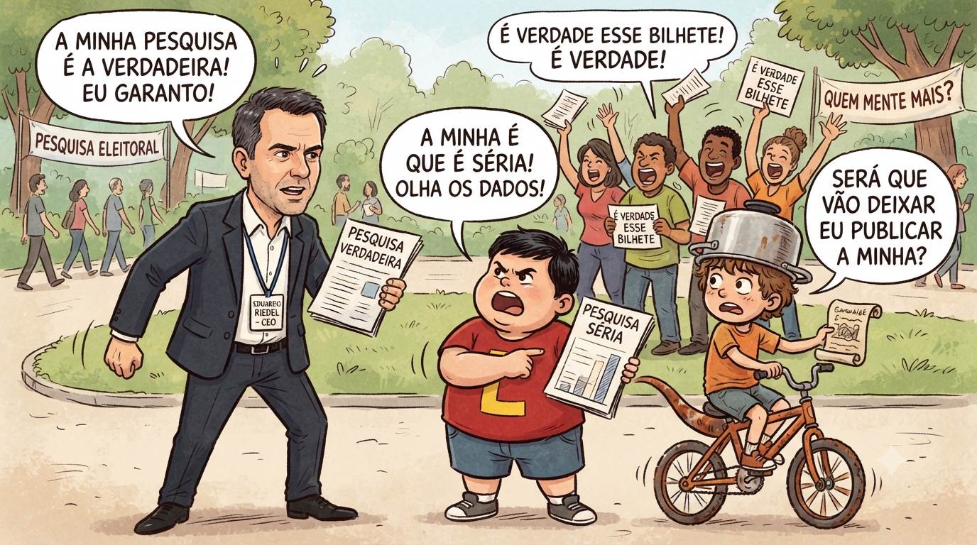 Qual pesquisa merece credibilidade?